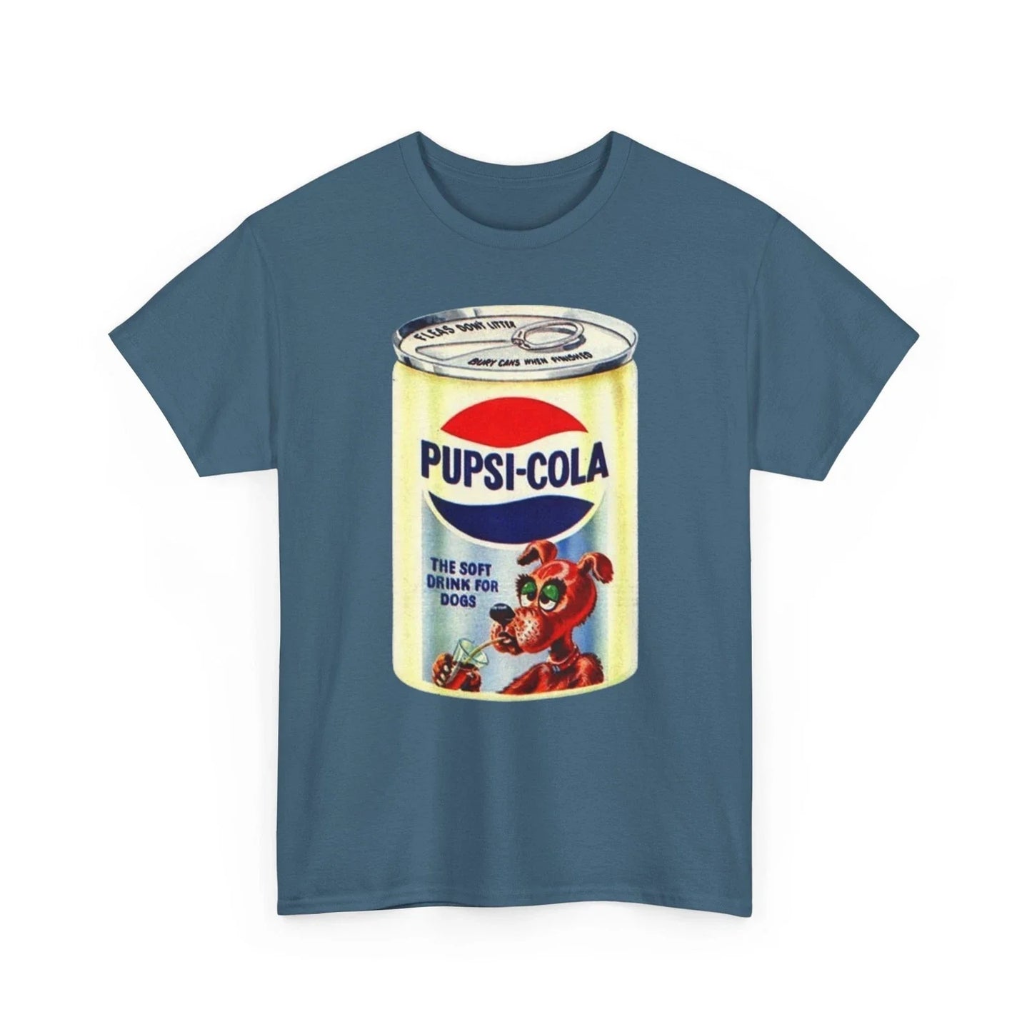 Wacky Packages Pupsi-Cola Can Printed T-Shirt Funny Pepsi-cola Parody Unisex T-shirt, Sweatshirt, Hoodie, Long Sleeve Tee - T-Shirt, Sweatshirt, Hoodie