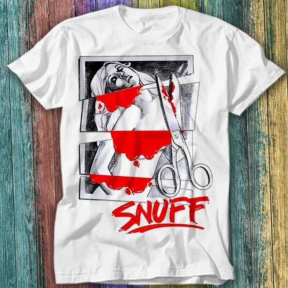 Snuff Horror Film Slasher Movie T Shirt Top Tee 596 Unisex T-shirt, Sweatshirt, Hoodie, Long Sleeve Tee - T-Shirt, Sweatshirt, Hoodie