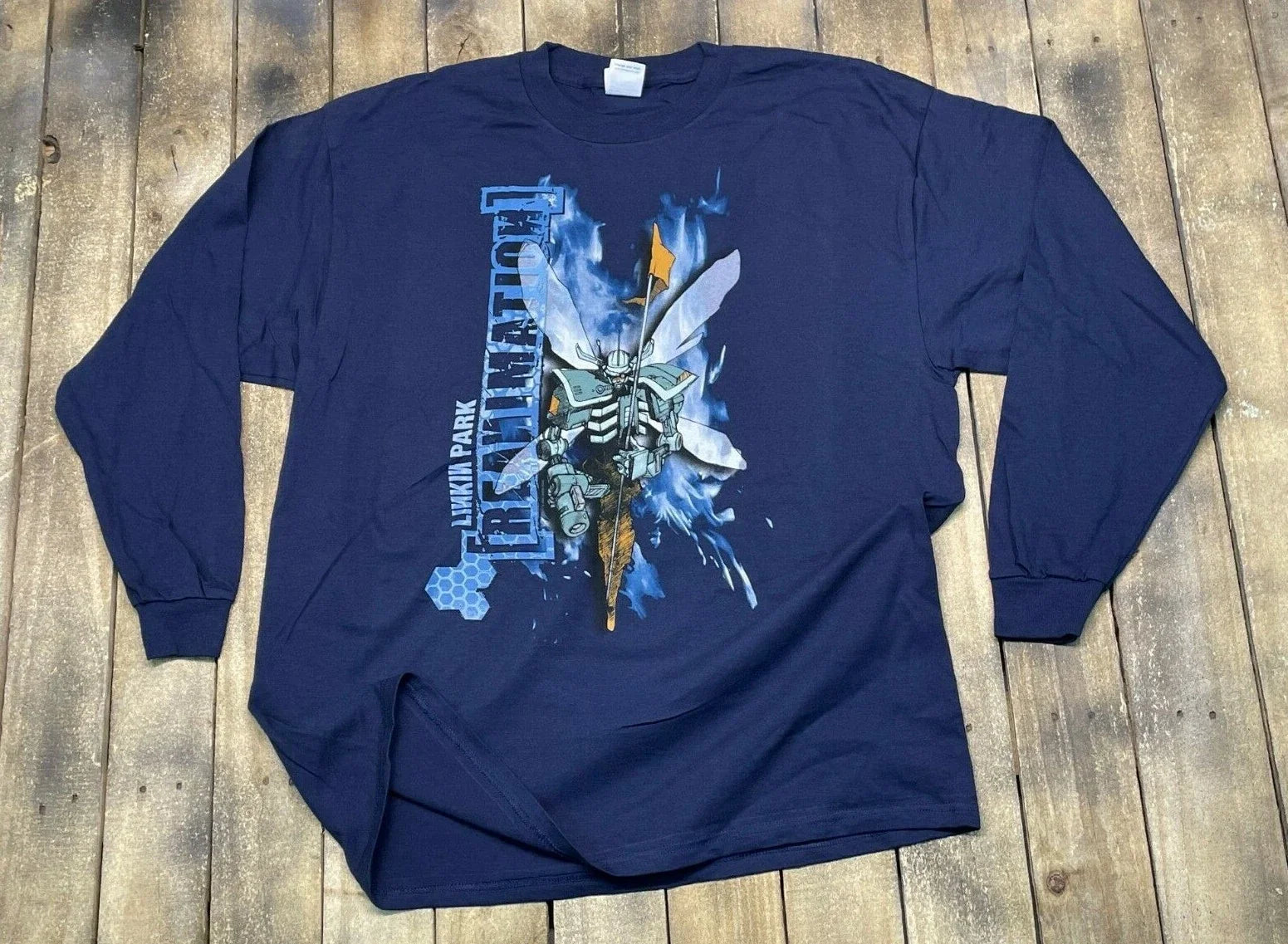 XL vtg 2003 LINKIN PARK reanimation long sleeve t shirt y2k rap nu metal Unisex T-shirt, Sweatshirt, Hoodie, Long Sleeve Tee - T-Shirt, Sweatshirt, Hoodie