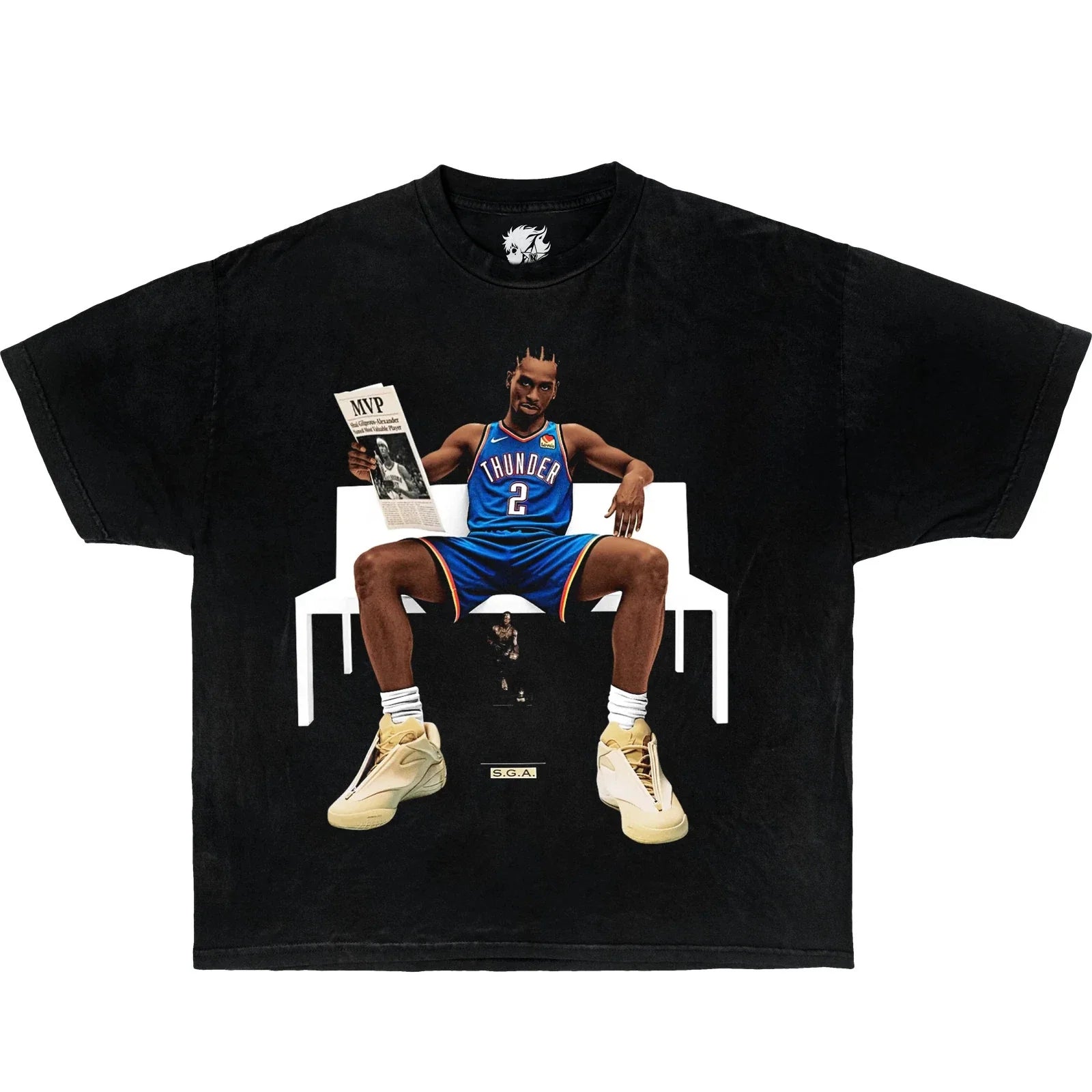 Shai Gilgeous-Alexander Boxy Vintage Shirt Graphic Basketball Tees Streetwear Unisex T-shirt, Sweatshirt, Hoodie, Long Sleeve Tee - T-Shirt, Sweatshirt, Hoodie