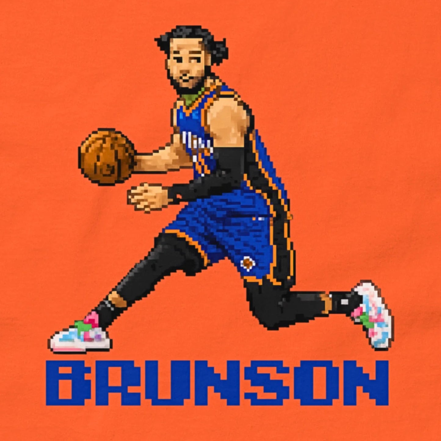 Jalen Brunson Shirt New York Retro Video Game Knicks Playoff Gear Unisex T-shirt, Sweatshirt, Hoodie, Long Sleeve Tee - T-Shirt, Sweatshirt, Hoodie