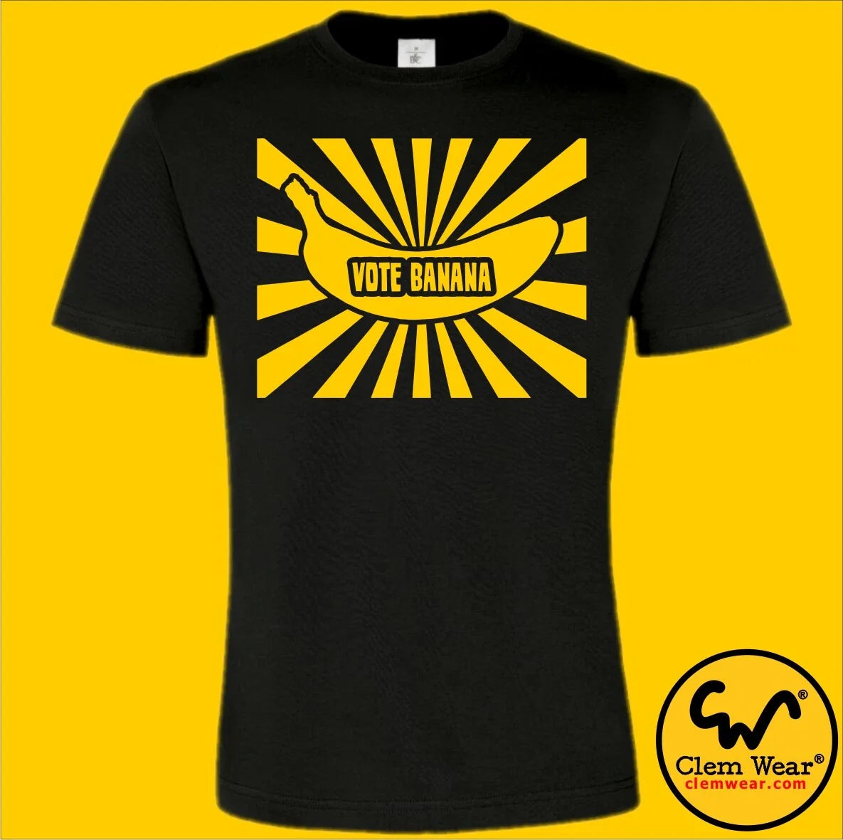 VOTE BANANA tee tshirt T-shirt election funny silly comedy voting fruit silly Unisex T-shirt, Sweatshirt, Hoodie, Long Sleeve Tee - T-Shirt, Sweatshirt, Hoodie