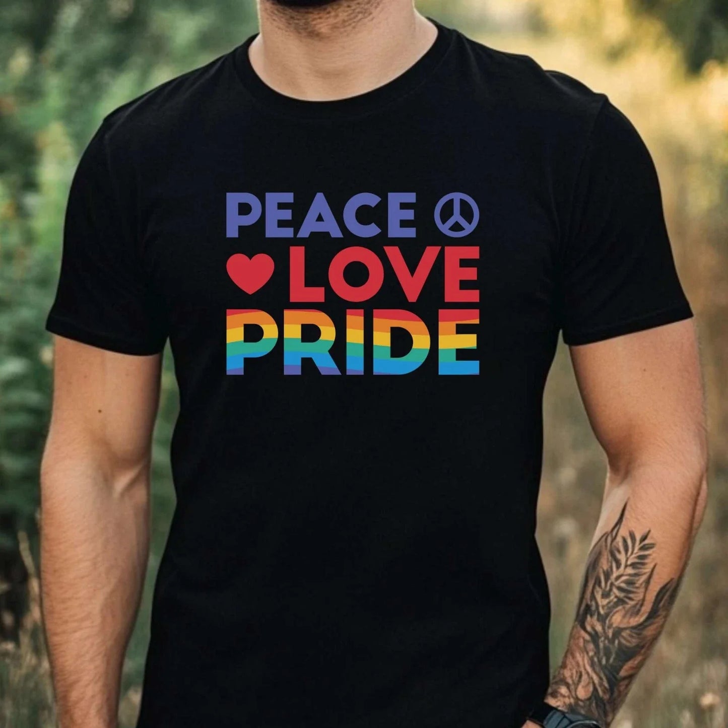 Mens Pride Month Motif Cotton T-Shirt Size XS to 5XL Unisex T-shirt, Sweatshirt, Hoodie, Long Sleeve Tee - T-Shirt, Sweatshirt, Hoodie