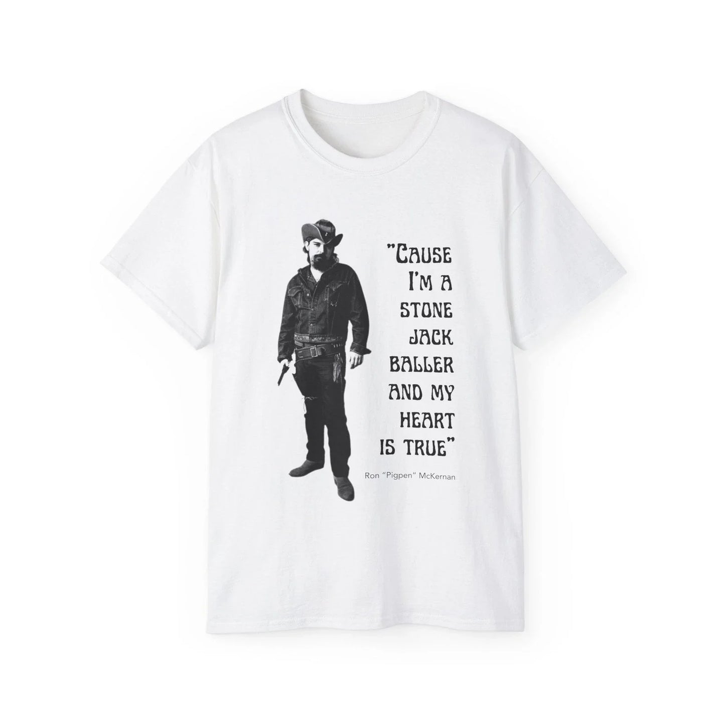Grateful Dead Pigpen Tribute Tee, Vintage Pigpen Easy Wind Lyrics Cotton Tshirt, Unisex T-shirt, Sweatshirt, Hoodie, Long Sleeve Tee - T-Shirt, Sweatshirt, Hoodie