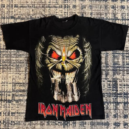 90s IRON MAID3N PEYOTE MEXICAN BOOTLEG Vintage T-Shirt Reprint Unisex T-shirt, Sweatshirt, Hoodie, Long Sleeve Tee - T-Shirt, Sweatshirt, Hoodie