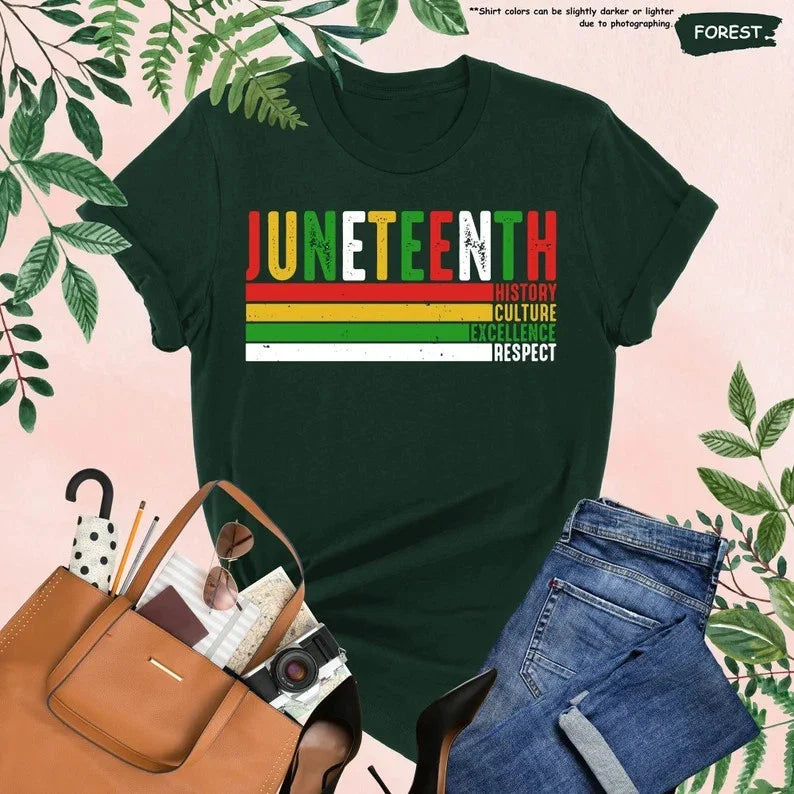 Juneteenth Shirt Black History Black Lives Matter Melanin Tee Unisex T-shirt, Sweatshirt, Hoodie, Long Sleeve Tee - T-Shirt, Sweatshirt, Hoodie