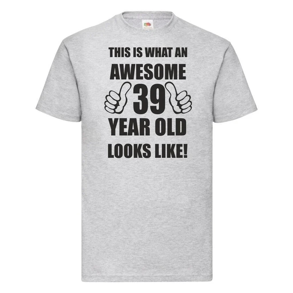 39th 39 Years Old Thirty Eigth Birthday Presents Mens Funny Awesome T-Shirt Unisex T-shirt, Sweatshirt, Hoodie, Long Sleeve Tee - T-Shirt, Sweatshirt, Hoodie