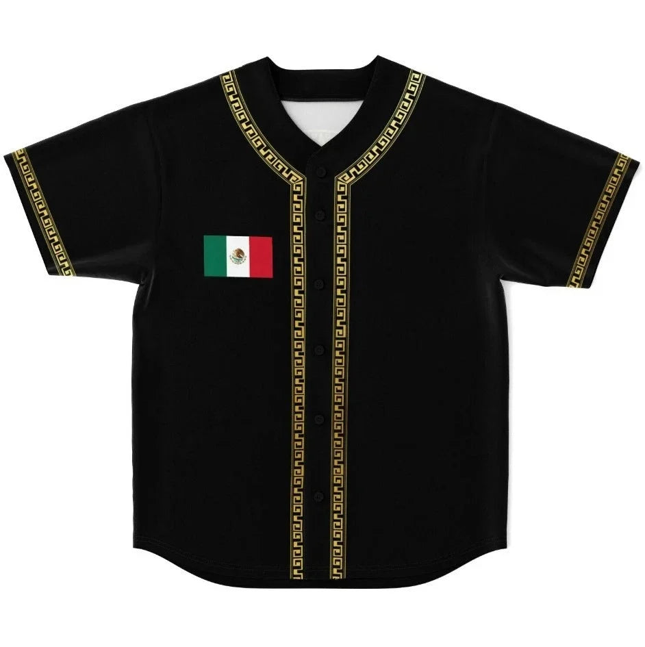 Mexico custom Baseball Jersey baseball jersey product view 1