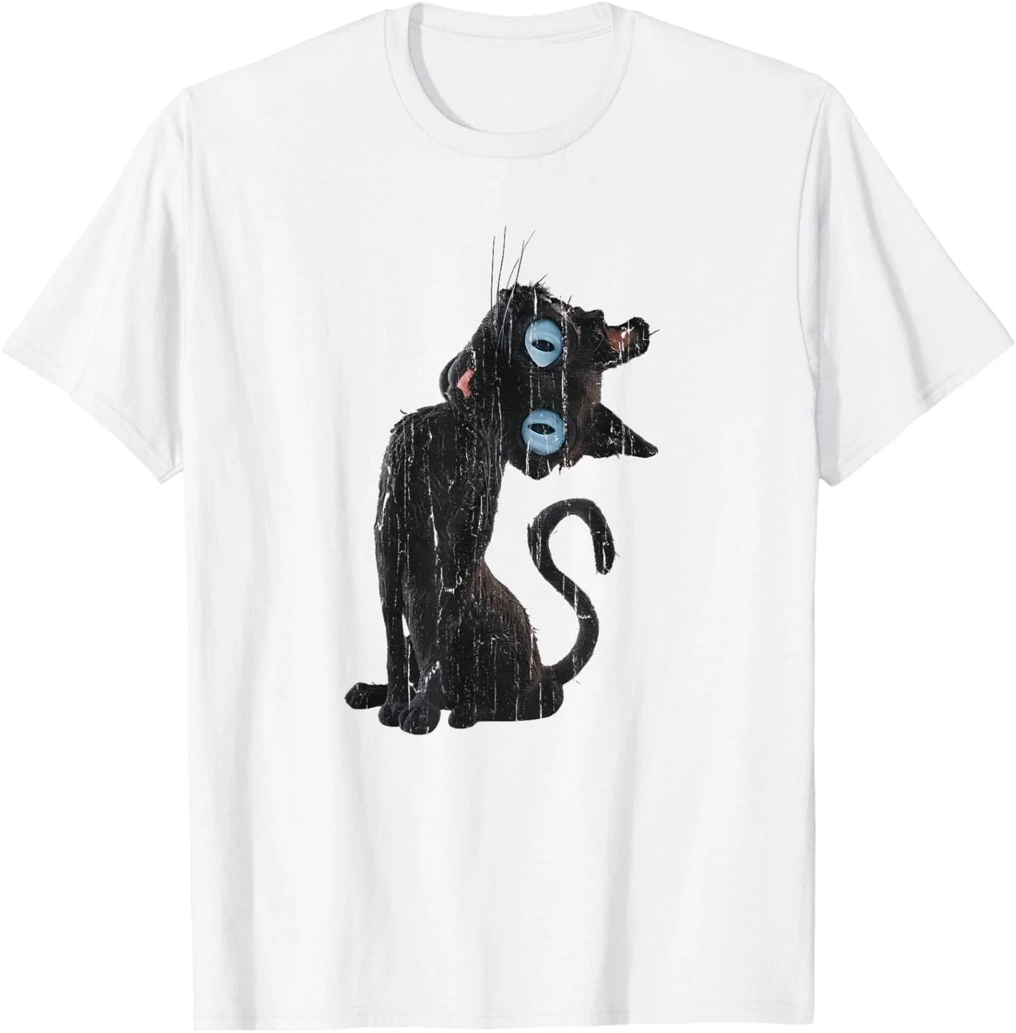 Coraline Cat, Creepy Cat, Cute Cat Meme T-Shirt Unisex T-shirt, Sweatshirt, Hoodie, Long Sleeve Tee - T-Shirt, Sweatshirt, Hoodie