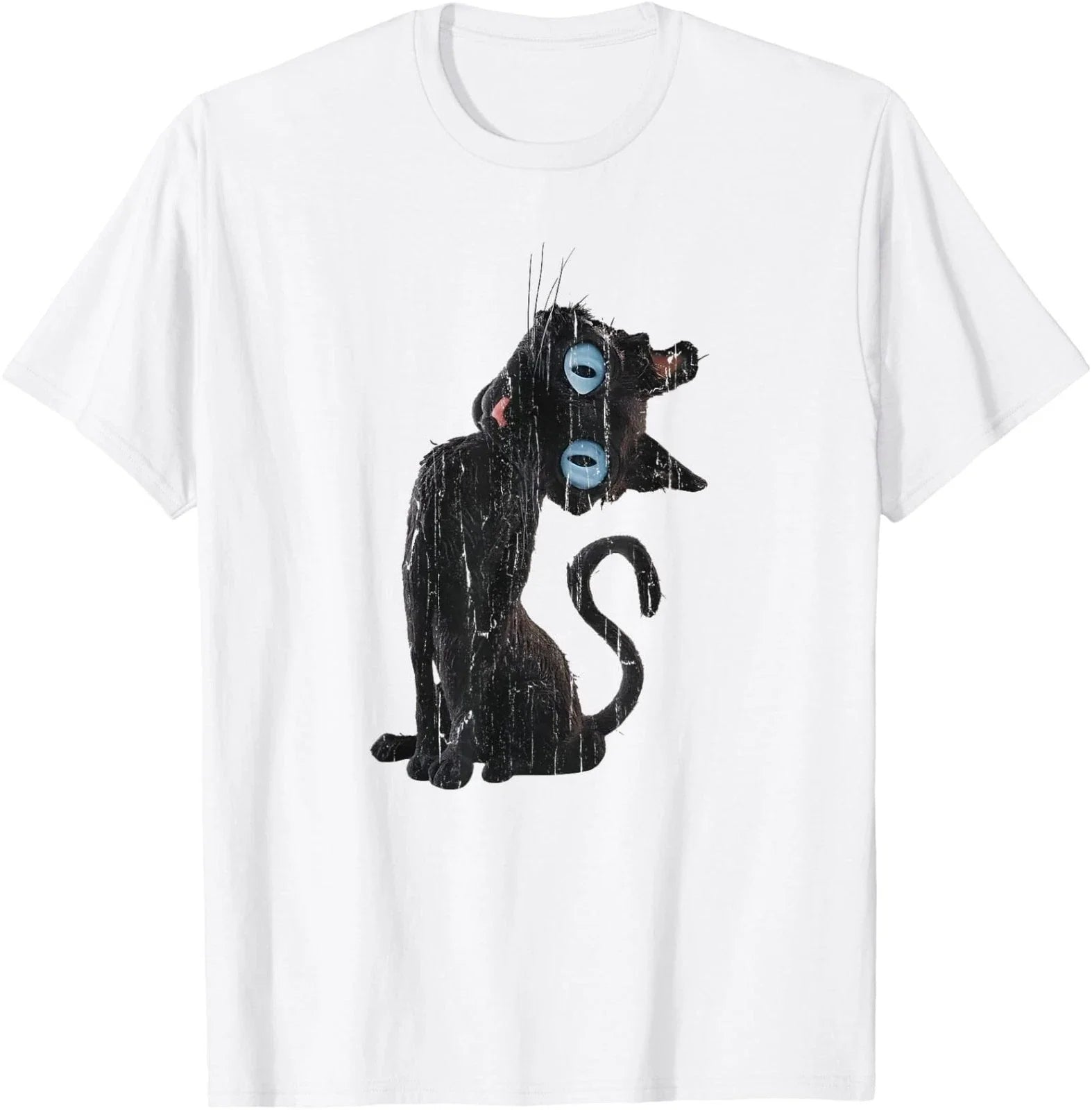 Coraline Cat, Creepy Cat, Cute Cat Meme T-Shirt Unisex T-shirt, Sweatshirt, Hoodie, Long Sleeve Tee - T-Shirt, Sweatshirt, Hoodie