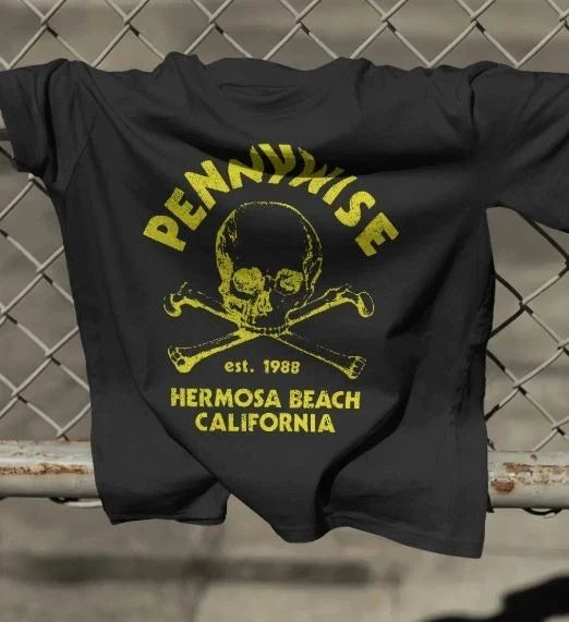 PENNYWISE CROSSBONES T SHIRT Unisex T-shirt, Sweatshirt, Hoodie, Long Sleeve Tee - T-Shirt, Sweatshirt, Hoodie