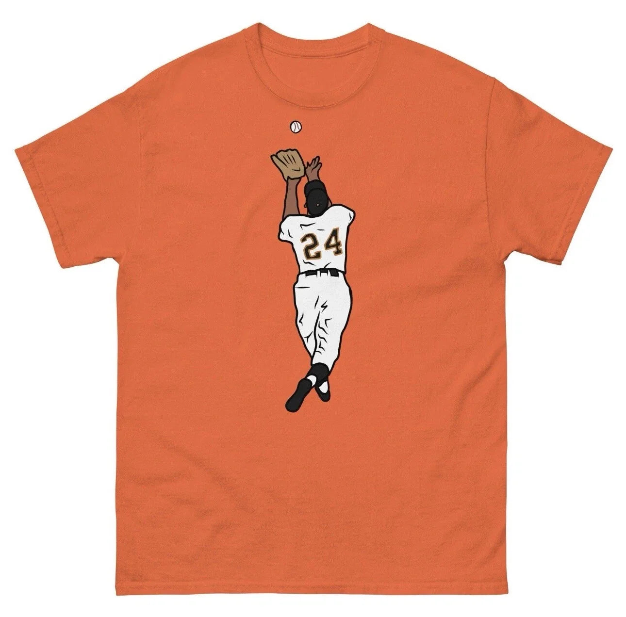 Willie Mays The Catch Baseball T-Shirt Unisex T-shirt, Sweatshirt, Hoodie, Long Sleeve Tee - T-Shirt, Sweatshirt, Hoodie