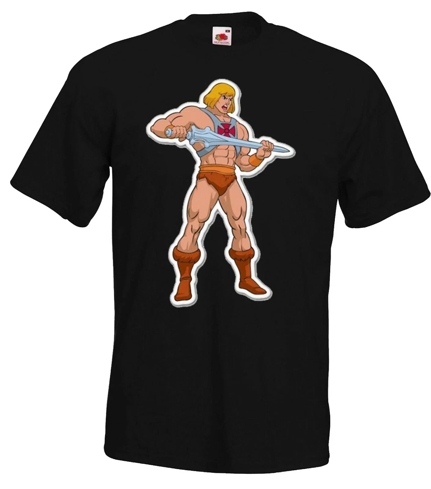 Youth Designz He Man Men's T-Shirt Print Cartoon USA Universe Masters Hero Fun Unisex T-shirt, Sweatshirt, Hoodie, Long Sleeve Tee - T-Shirt, Sweatshirt, Hoodie