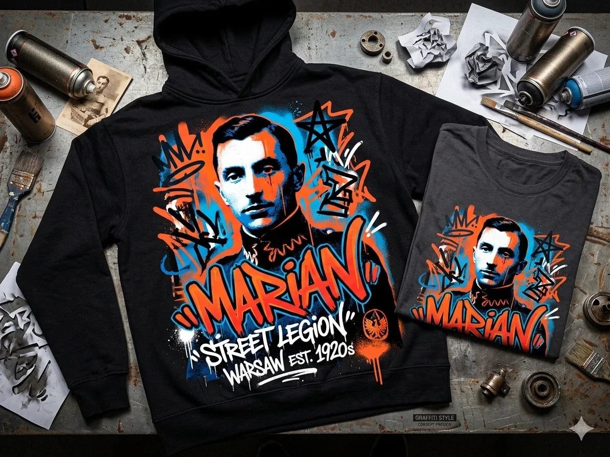 Warsaw Street Legion Graffiti T-Shirt Urban Art Graphic Tee Men Women Retro Unisex T-shirt, Sweatshirt, Hoodie, Long Sleeve Tee - T-Shirt, Sweatshirt, Hoodie