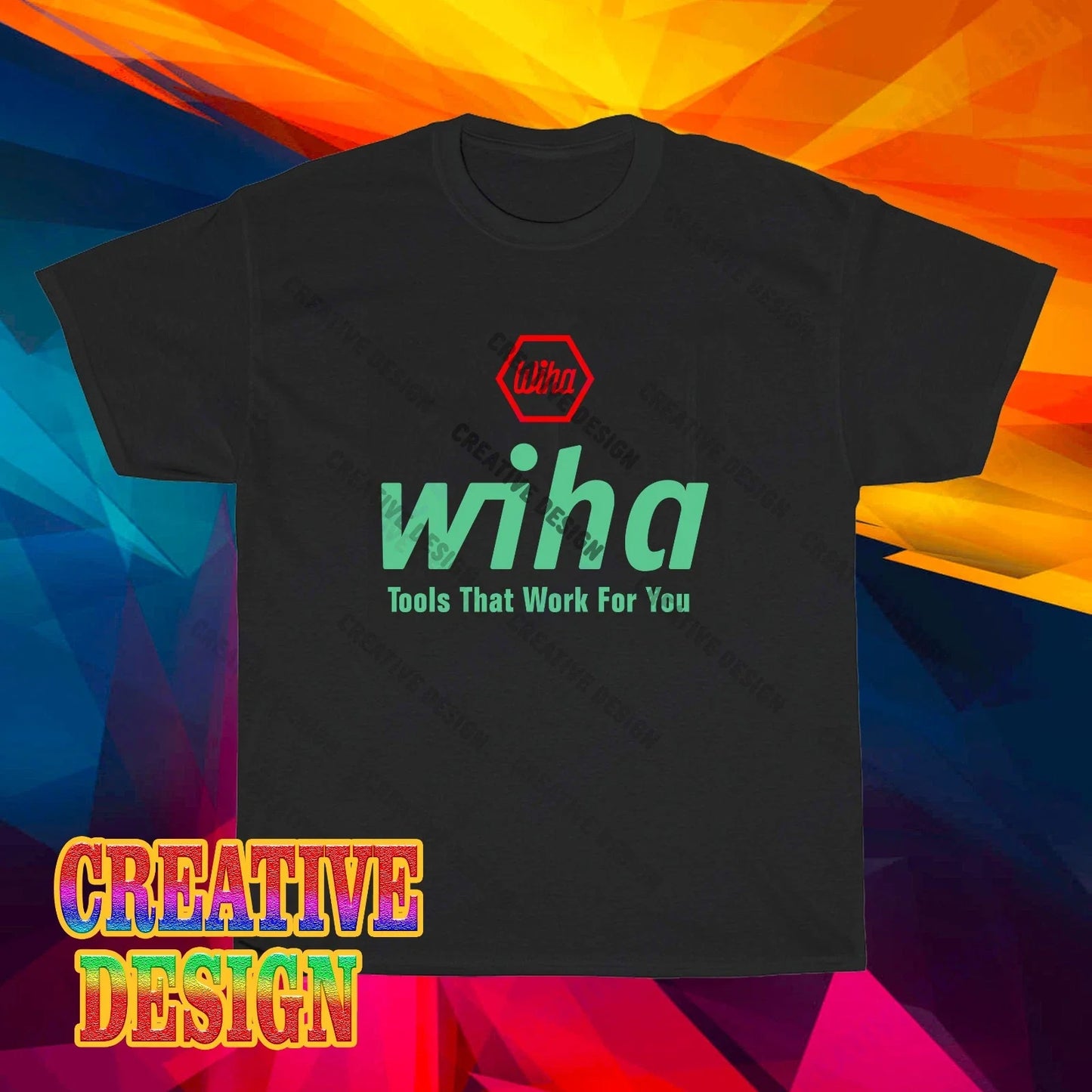 NEW! Wiha Tools Logo Long Sleeve T-Shirt Funny Size S to 5XL Unisex T-shirt, Sweatshirt, Hoodie, Long Sleeve Tee - T-Shirt, Sweatshirt, Hoodie