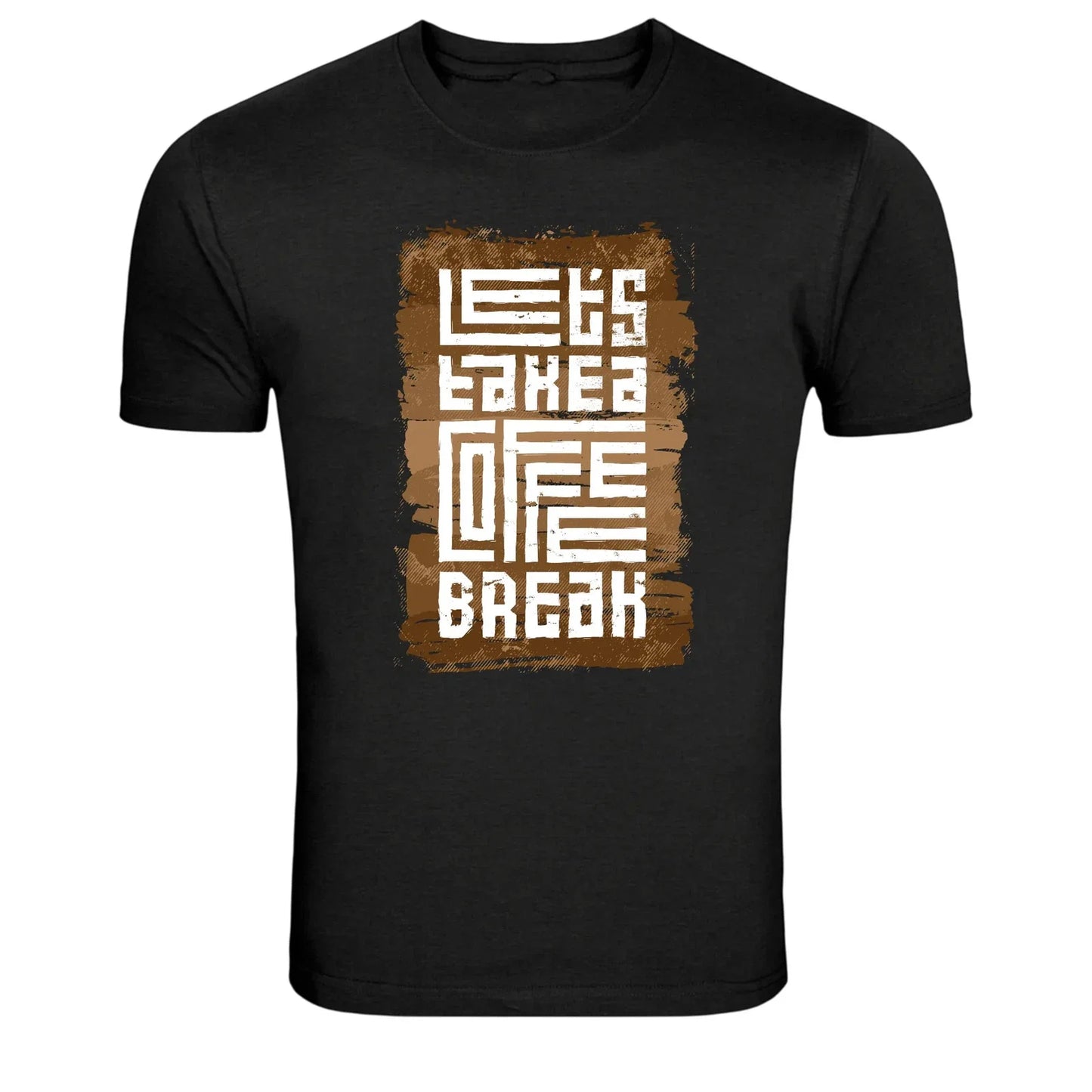 Let's Take A Coffee Break Vintage Typography T-Shirt Unisex T-shirt, Sweatshirt, Hoodie, Long Sleeve Tee - T-Shirt, Sweatshirt, Hoodie
