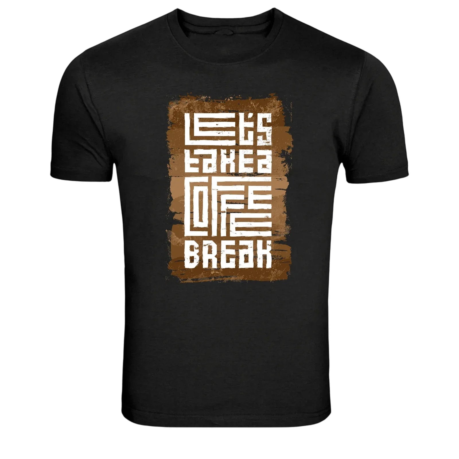 Let's Take A Coffee Break Vintage Typography T-Shirt Unisex T-shirt, Sweatshirt, Hoodie, Long Sleeve Tee - T-Shirt, Sweatshirt, Hoodie