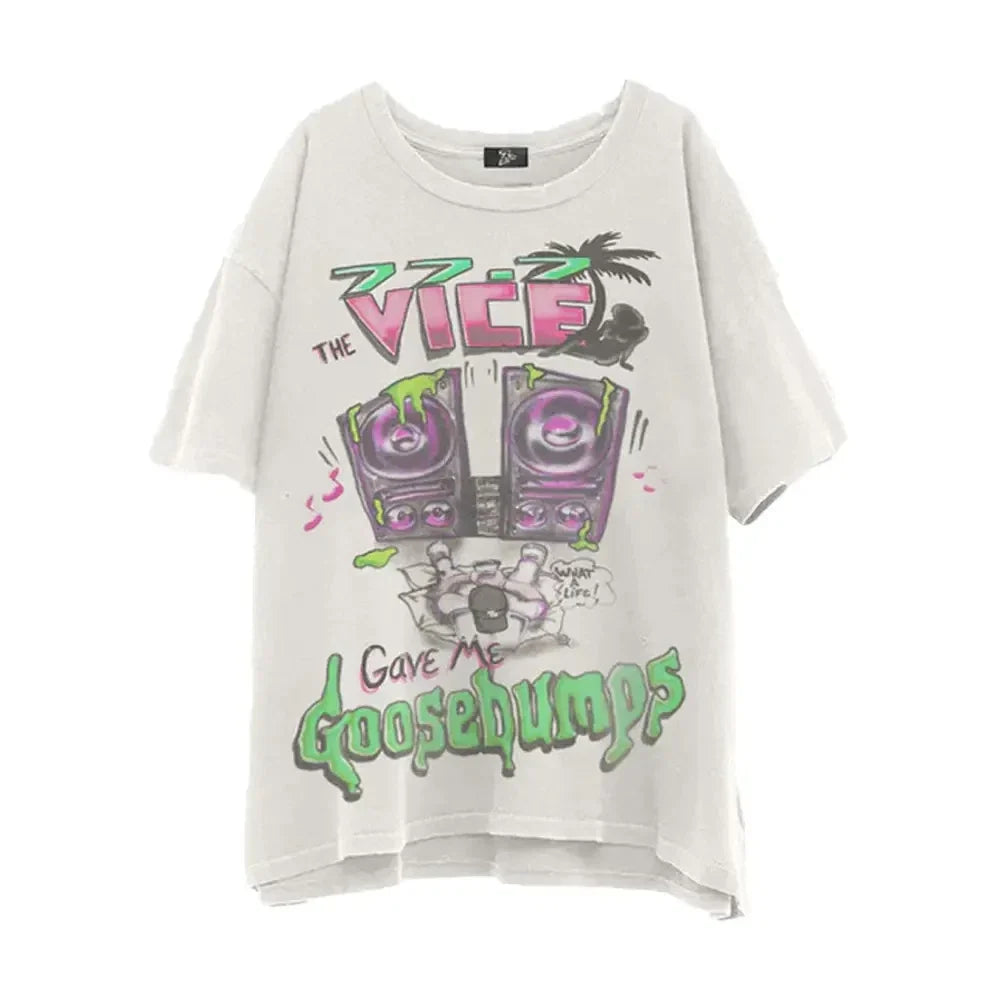 Vintage 90s Goosebumps Triple Sevens Shirt Horror Graphic Tee S-5XL Unisex T-shirt, Sweatshirt, Hoodie, Long Sleeve Tee - T-Shirt, Sweatshirt, Hoodie