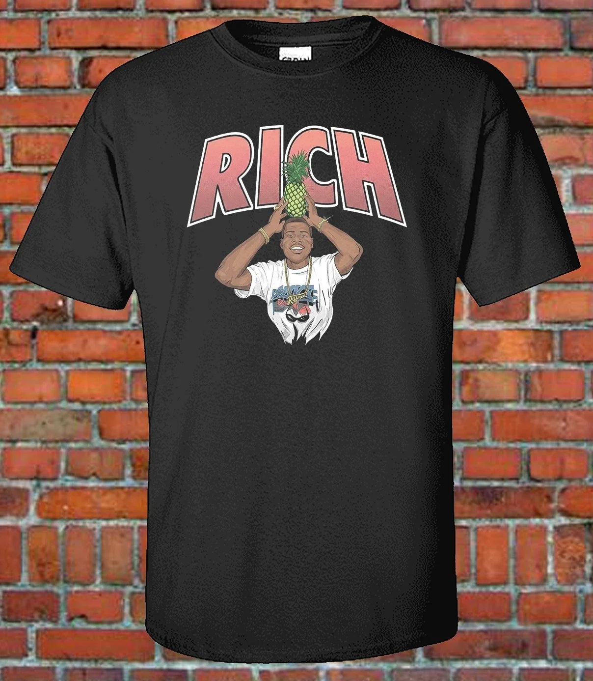 Hip Hop Rich Porter Graphic Tee - Vintage Style Urban Streetwear T-Shirt - BLK Unisex T-shirt, Sweatshirt, Hoodie, Long Sleeve Tee - T-Shirt, Sweatshirt, Hoodie