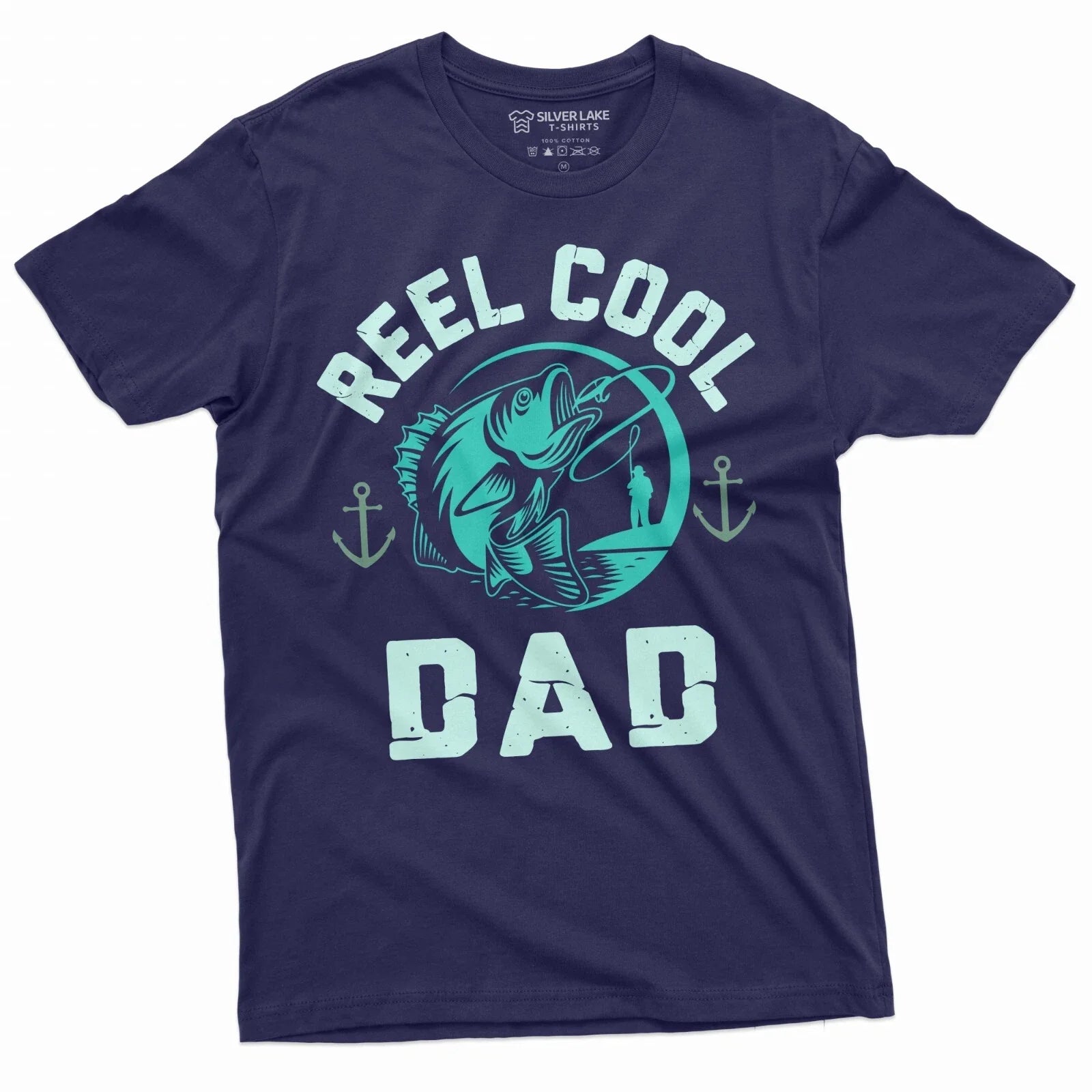 Reel Cool Dad T-Shirt Fishing Shirt Fisherman Dad Gift Fishing Gifts Fathers Day Unisex T-shirt, Sweatshirt, Hoodie, Long Sleeve Tee - T-Shirt, Sweatshirt, Hoodie