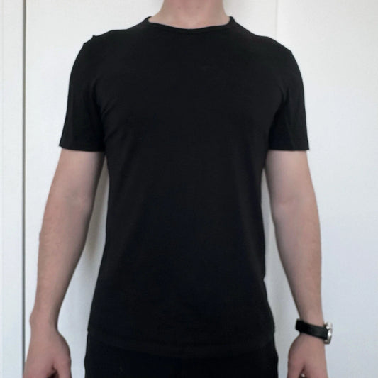 ASKET Classic Black Men's T-Shirt Minimalist 100% Cotton Basic Made in Portugal Unisex T-shirt, Sweatshirt, Hoodie, Long Sleeve Tee - T-Shirt, Sweatshirt, Hoodie