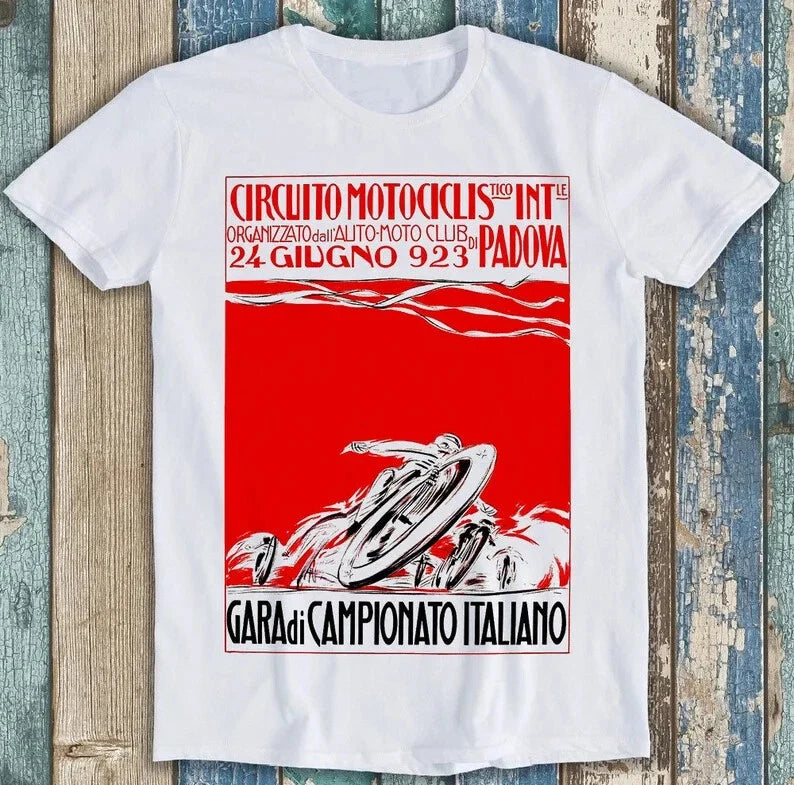 1923 Italian Motorcycle Race Best Seller Retro Funny Gift Tee T Shirt M1671 Unisex T-shirt, Sweatshirt, Hoodie, Long Sleeve Tee - T-Shirt, Sweatshirt, Hoodie