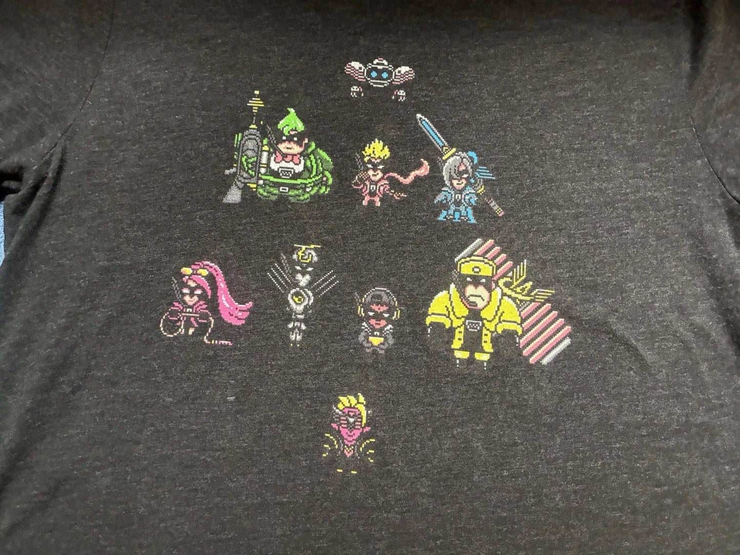 The Wonderful 101 Remastered Shirt LRG Yetee Platinum Games Pixel Art Drew Wise Unisex T-shirt, Sweatshirt, Hoodie, Long Sleeve Tee - T-Shirt, Sweatshirt, Hoodie
