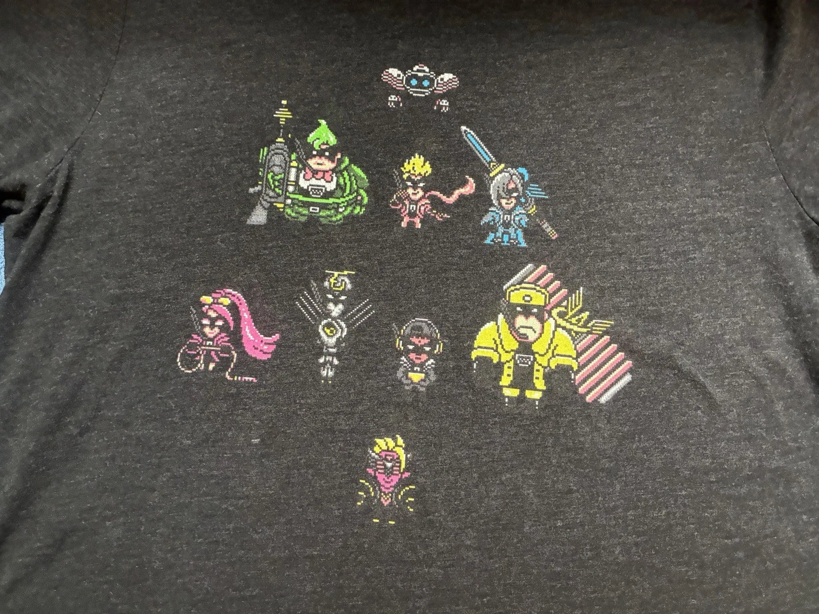 The Wonderful 101 Remastered Shirt LRG Yetee Platinum Games Pixel Art Drew Wise Unisex T-shirt, Sweatshirt, Hoodie, Long Sleeve Tee - T-Shirt, Sweatshirt, Hoodie
