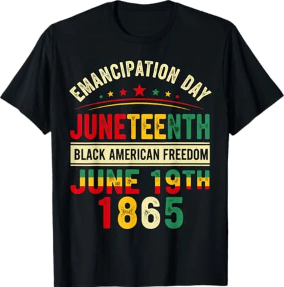 Emancipation Day Juneteenth 1865 Freedom African Pride T-Shirt Unisex T-shirt, Sweatshirt, Hoodie, Long Sleeve Tee - T-Shirt, Sweatshirt, Hoodie