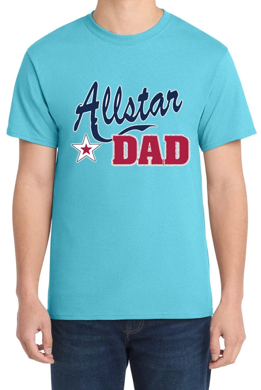 Allstar Dad Fathers Day Gift Shirt Graphic Design Hilarious Joking Tee T-Shirt Unisex T-shirt, Sweatshirt, Hoodie, Long Sleeve Tee - T-Shirt, Sweatshirt, Hoodie
