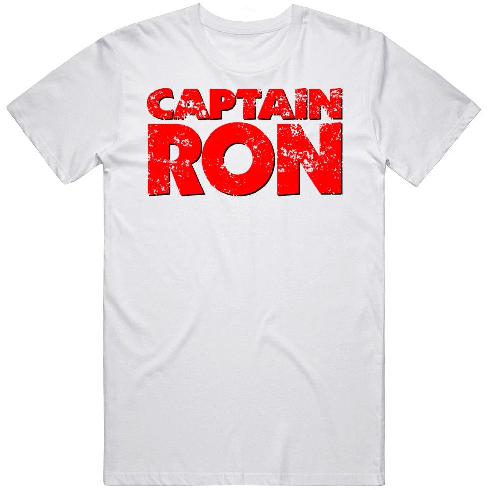 Captain Ron Retro Movie Logo Distressed Fan  T Shirt Unisex T-shirt, Sweatshirt, Hoodie, Long Sleeve Tee - T-Shirt, Sweatshirt, Hoodie