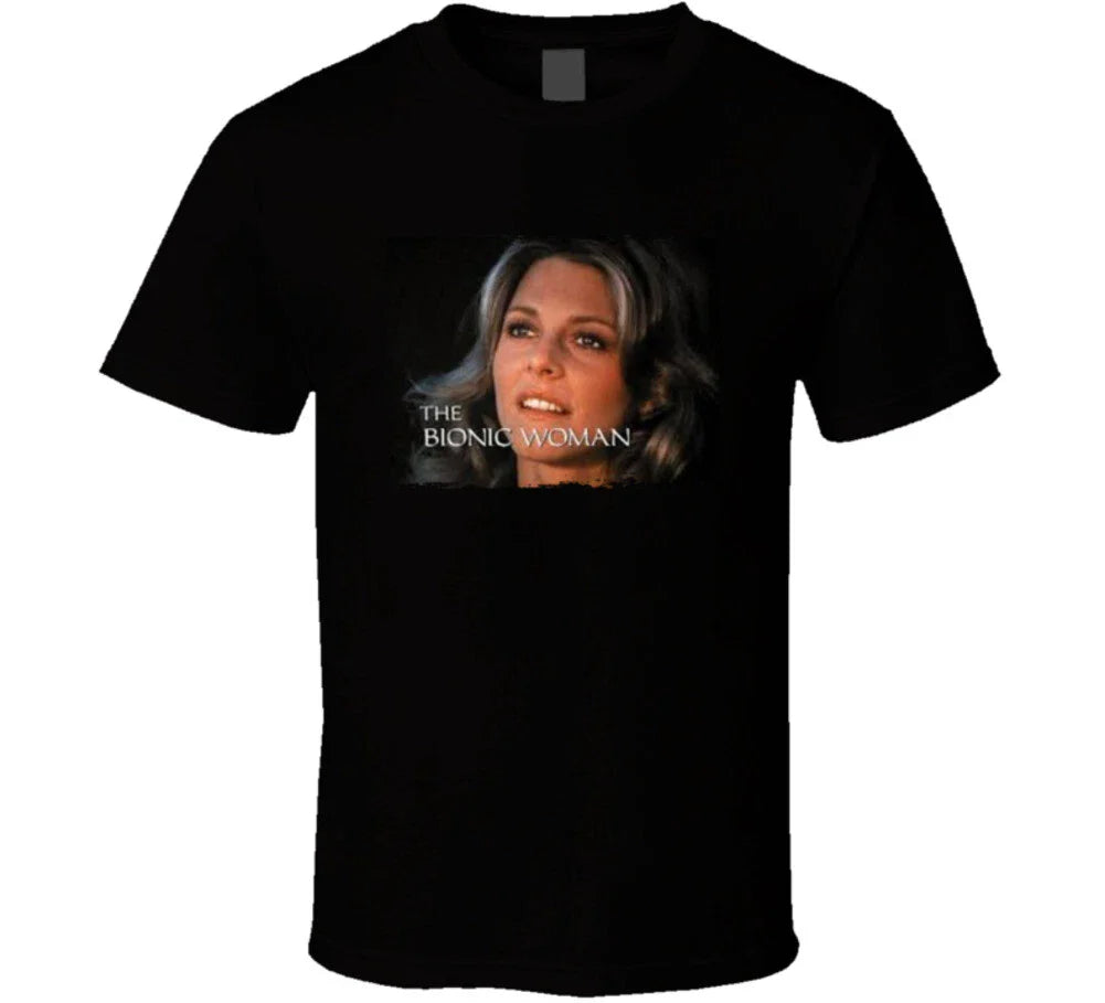 The Bionic Woman Jaime Sommers Lindsay Wagner 70s Tv Fan T Shirt Unisex T-shirt, Sweatshirt, Hoodie, Long Sleeve Tee - T-Shirt, Sweatshirt, Hoodie