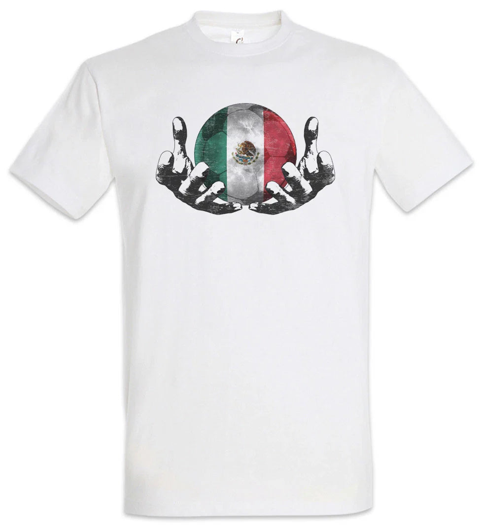 Mexico Football Magic Ball T-Shirt mexican Soccer Flag Banner World Championship Unisex T-shirt, Sweatshirt, Hoodie, Long Sleeve Tee - T-Shirt, Sweatshirt, Hoodie