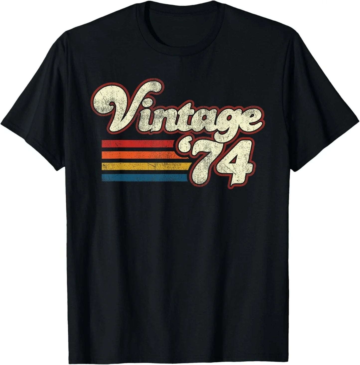 Vintage 1974 Birthday Tee Shirts Gift Unisex T-Shirt Unisex T-shirt, Sweatshirt, Hoodie, Long Sleeve Tee - T-Shirt, Sweatshirt, Hoodie