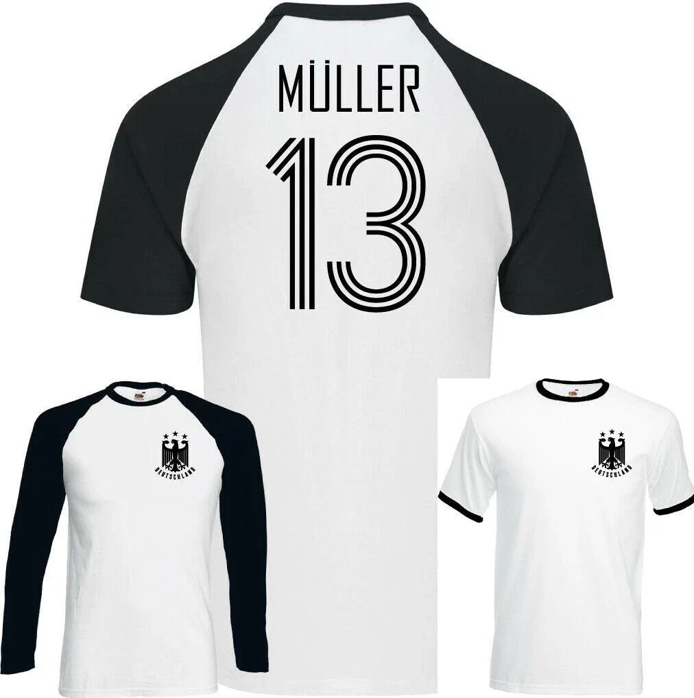 GERD MULLER T-Shirt West Germany Football Footballer Tee Top Kit Unisex T-shirt, Sweatshirt, Hoodie, Long Sleeve Tee - T-Shirt, Sweatshirt, Hoodie