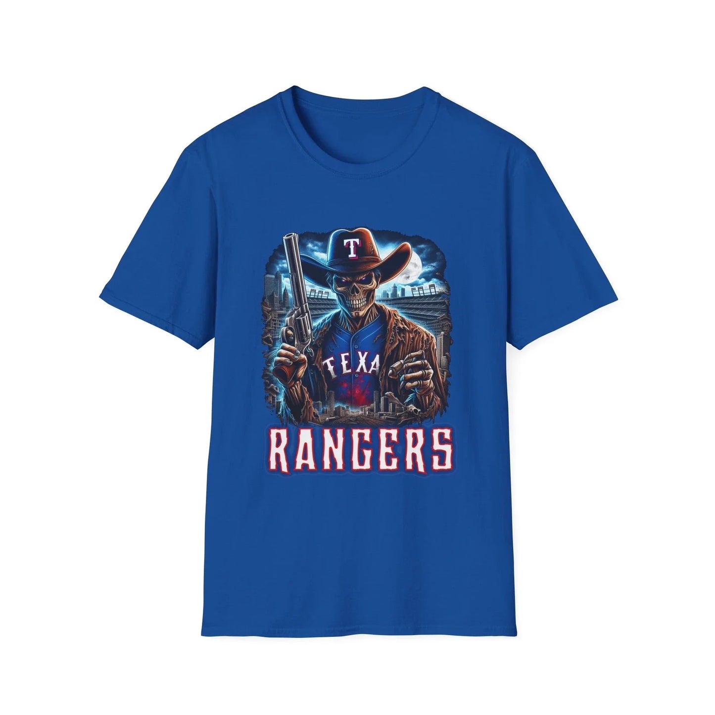 Texas Rangers Horror Mashup T-Shirt - Frighteningly Cool Fan Apparel Unisex T-shirt, Sweatshirt, Hoodie, Long Sleeve Tee - T-Shirt, Sweatshirt, Hoodie