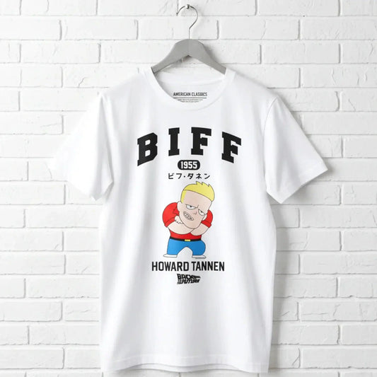 Back to The Future Cartoon Biff Tannen Men's T Shirt Unisex T-shirt, Sweatshirt, Hoodie, Long Sleeve Tee - T-Shirt, Sweatshirt, Hoodie
