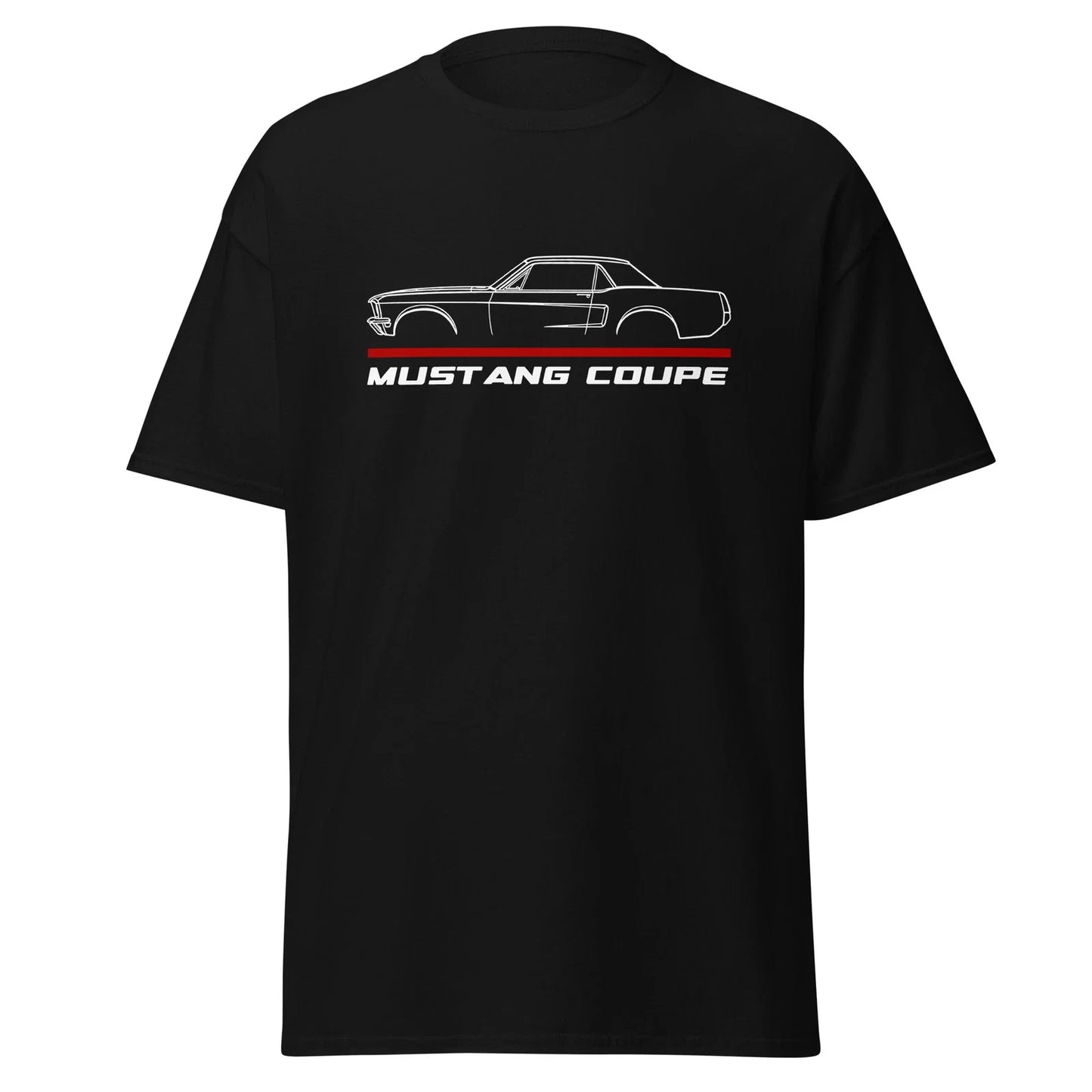 Premium T-Shirt For Ford Mustang Coupe 1968 Car Fans Birthday Gift Unisex T-shirt, Sweatshirt, Hoodie, Long Sleeve Tee - T-Shirt, Sweatshirt, Hoodie