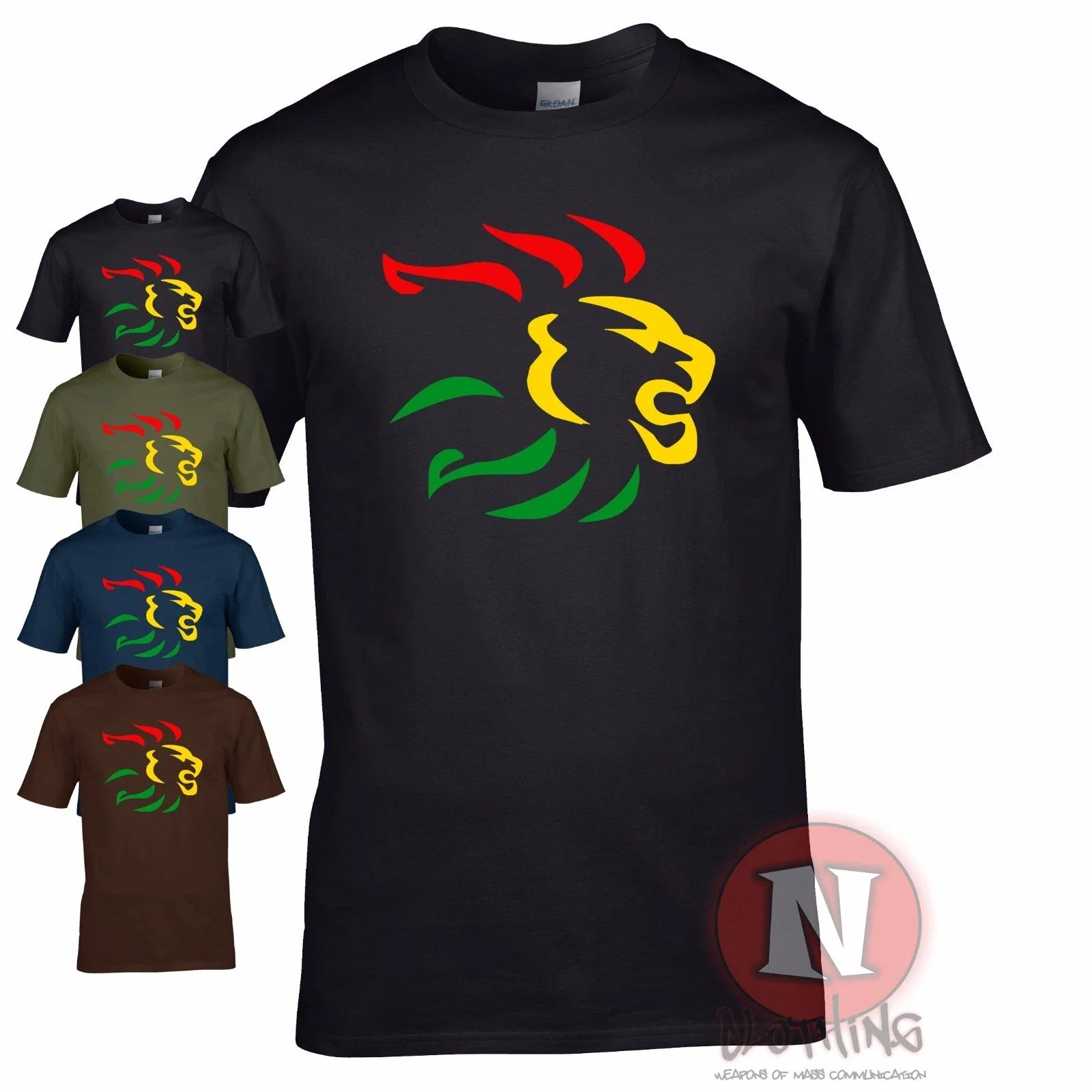Reggae lion t-shirt dub ska skanking roots club music festival cool Tshirt Unisex T-shirt, Sweatshirt, Hoodie, Long Sleeve Tee - T-Shirt, Sweatshirt, Hoodie