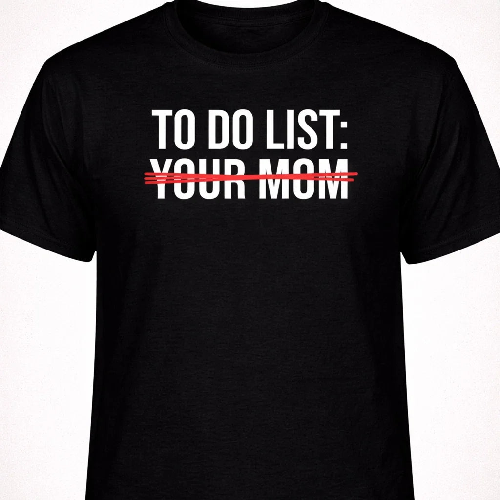 Funny to-do list tee Sarcastic minimalist print Gift Unisex Graphic T-Shirt Unisex T-shirt, Sweatshirt, Hoodie, Long Sleeve Tee - T-Shirt, Sweatshirt, Hoodie