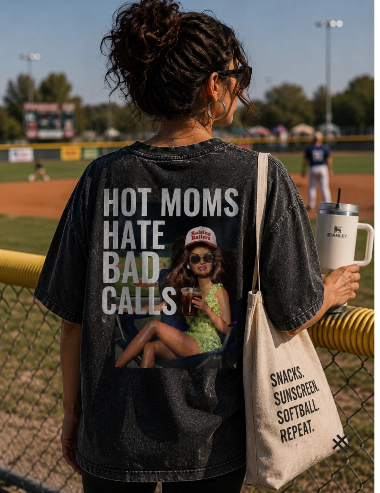 Hot Moms Hate Bad Calls Unisex Graphic Baseball Mom  T Shirt Funny Meme Humor Unisex T-shirt, Sweatshirt, Hoodie, Long Sleeve Tee - T-Shirt, Sweatshirt, Hoodie