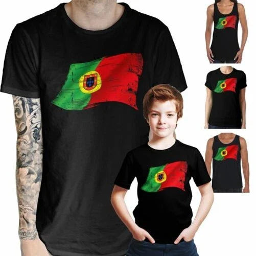 Portugal Flag T Shirt - Portugese Porto European Football Soccer Lisboa Euros Unisex T-shirt, Sweatshirt, Hoodie, Long Sleeve Tee - T-Shirt, Sweatshirt, Hoodie