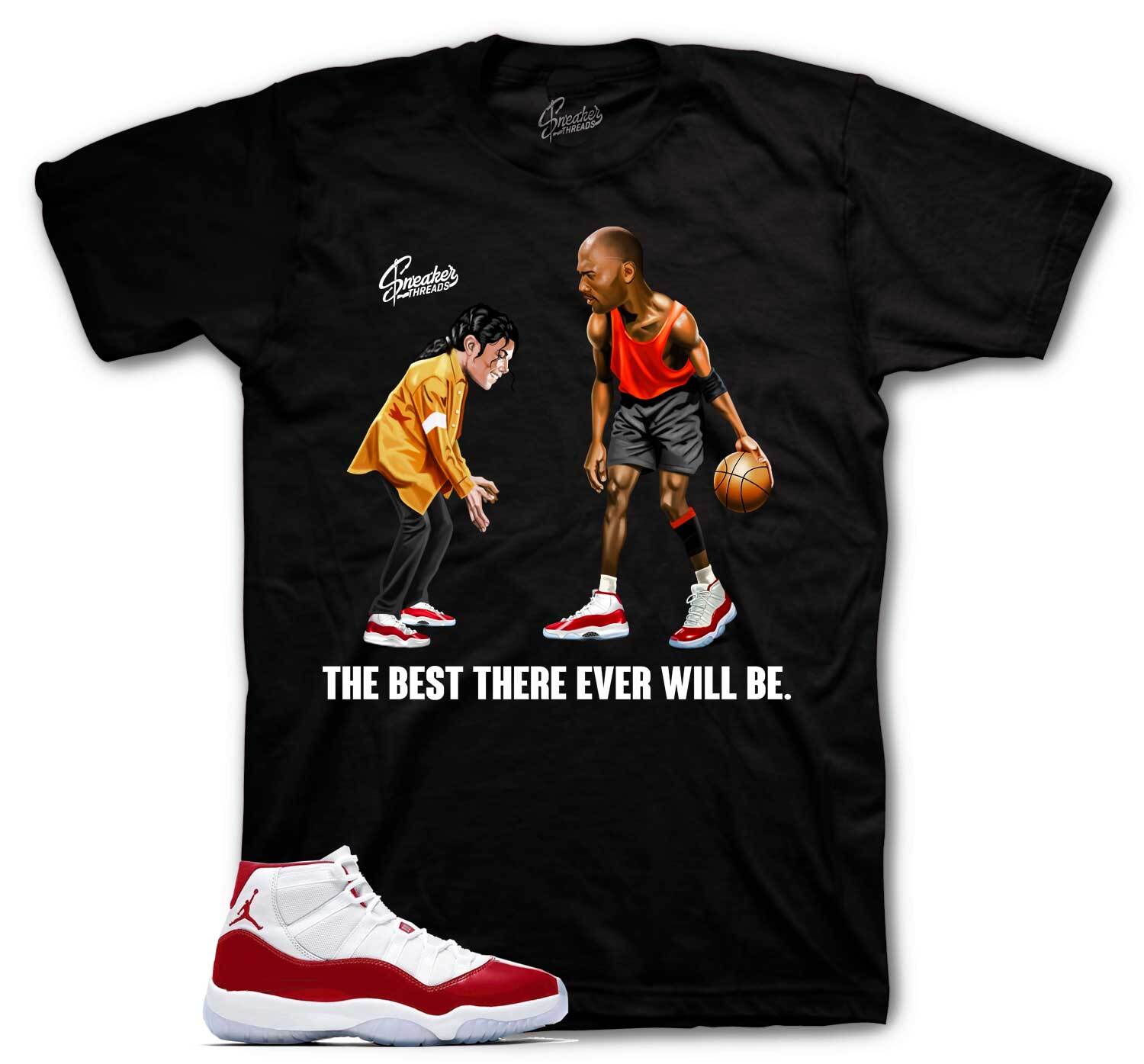 Shirts Match Retro 11 Cherry AJ11 Sneaker Tees - The Best Sneaker Tees Unisex T-shirt, Sweatshirt, Hoodie, Long Sleeve Tee - T-Shirt, Sweatshirt, Hoodie