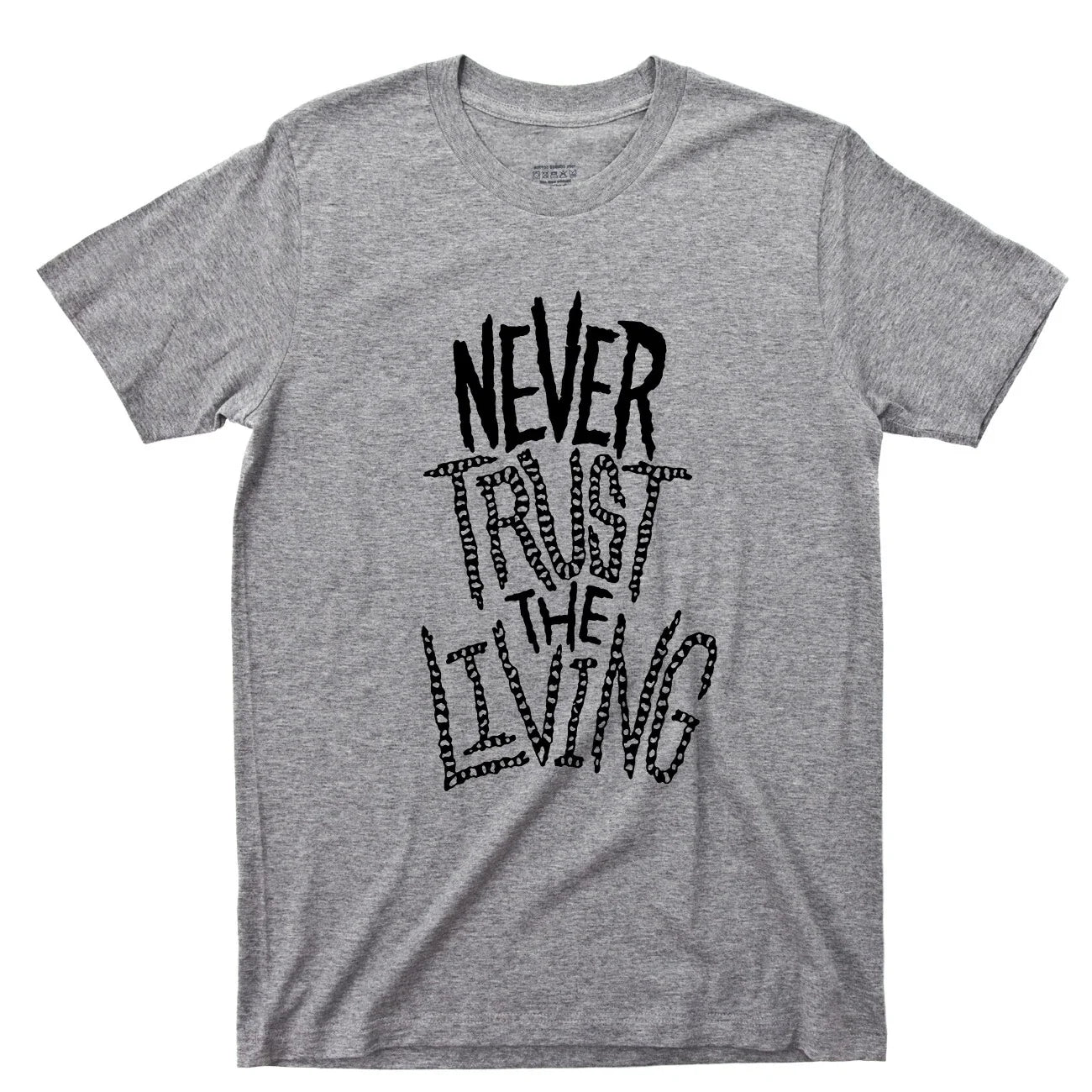 Never Trust The Living T Shirt Beetlejuice Lydia Deetz Tim Burton Movies DVD Tee Unisex T-shirt, Sweatshirt, Hoodie, Long Sleeve Tee - T-Shirt, Sweatshirt, Hoodie