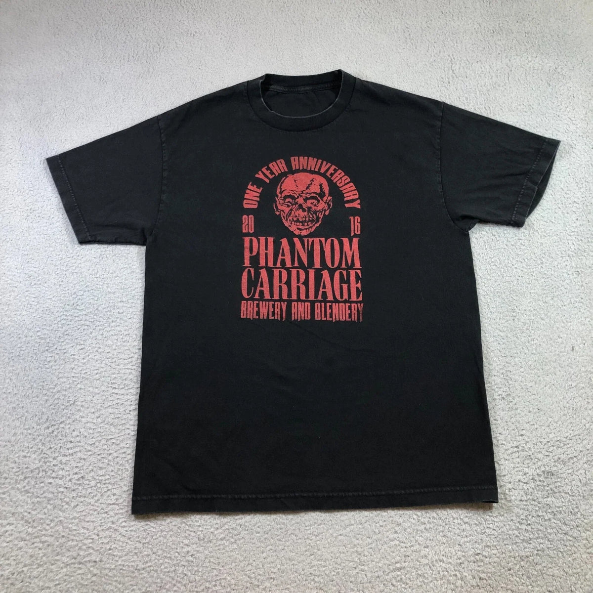 Phantom carriage brewery and blendery Mens L black - Adult & Kids T-Shirts, Sweatshirts & Hoodies apparel design preview 1