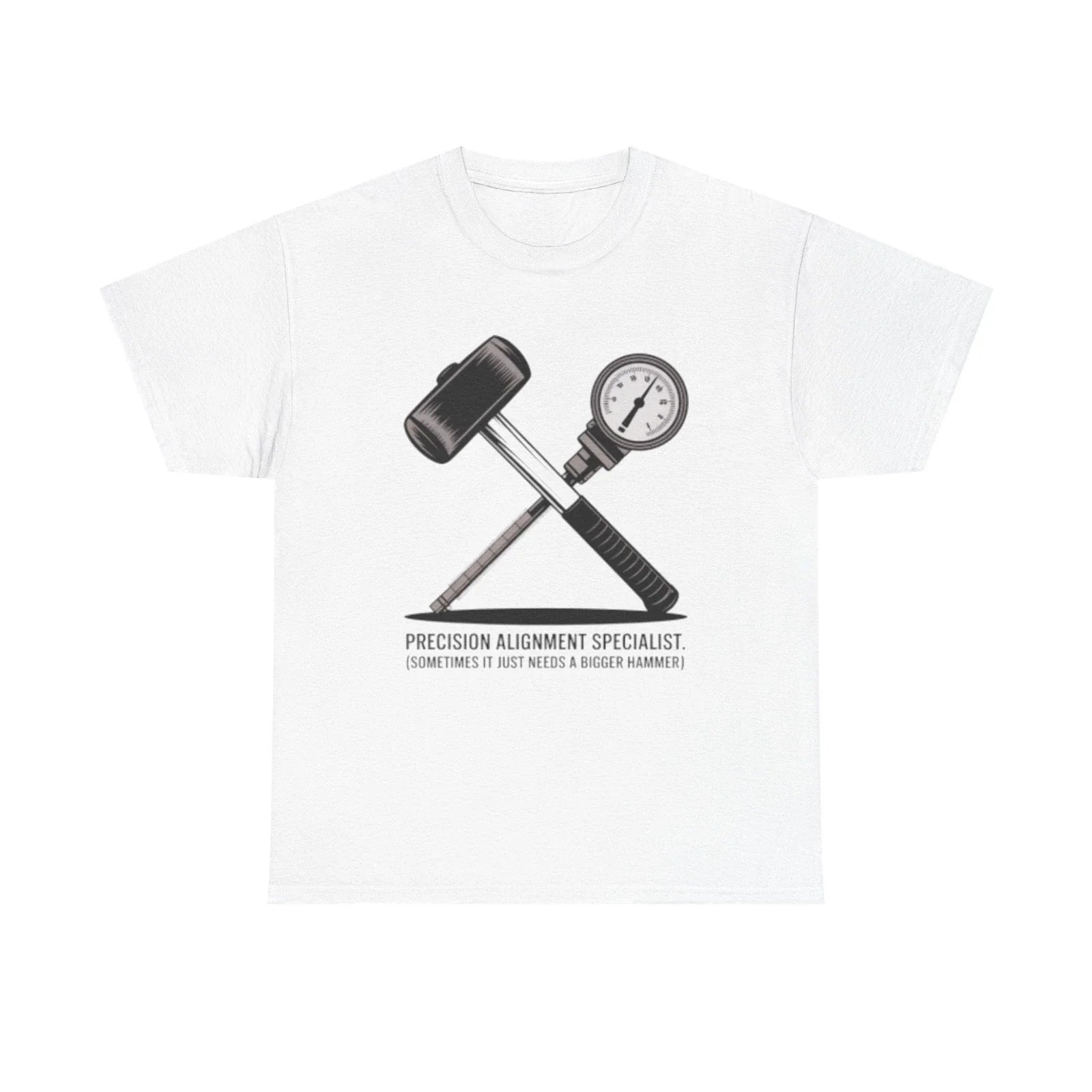 Funny Millwright T-Shirt Sledgehammer Graphic Tee Industrial Mechanic Work Shirt Unisex T-shirt, Sweatshirt, Hoodie, Long Sleeve Tee - T-Shirt, Sweatshirt, Hoodie