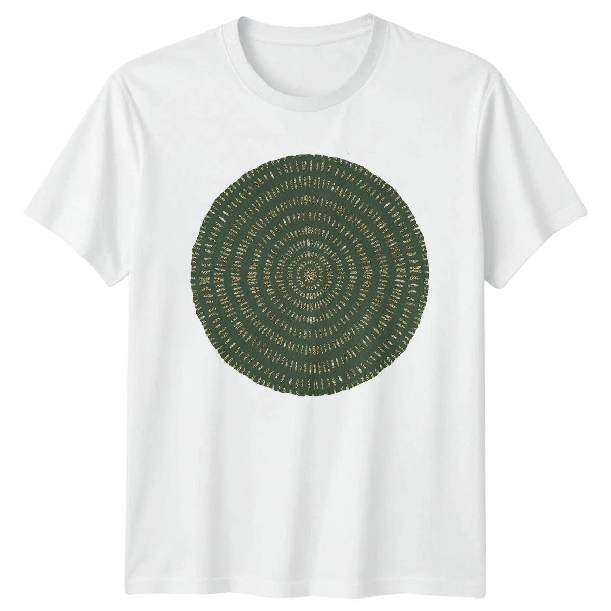 Glitter Gold Mandala Geometric T-Shirt Boho Abstract Apparel Design Unisex T-shirt, Sweatshirt, Hoodie, Long Sleeve Tee - T-Shirt, Sweatshirt, Hoodie