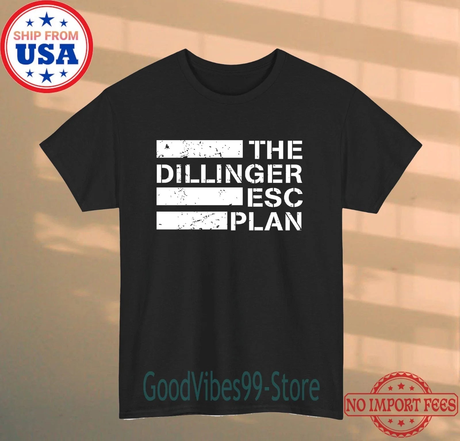 The Dillinger Escape Plan Men's Black Size S-5XL Unisex T-shirt, Sweatshirt, Hoodie, Long Sleeve Tee - T-Shirt, Sweatshirt, Hoodie