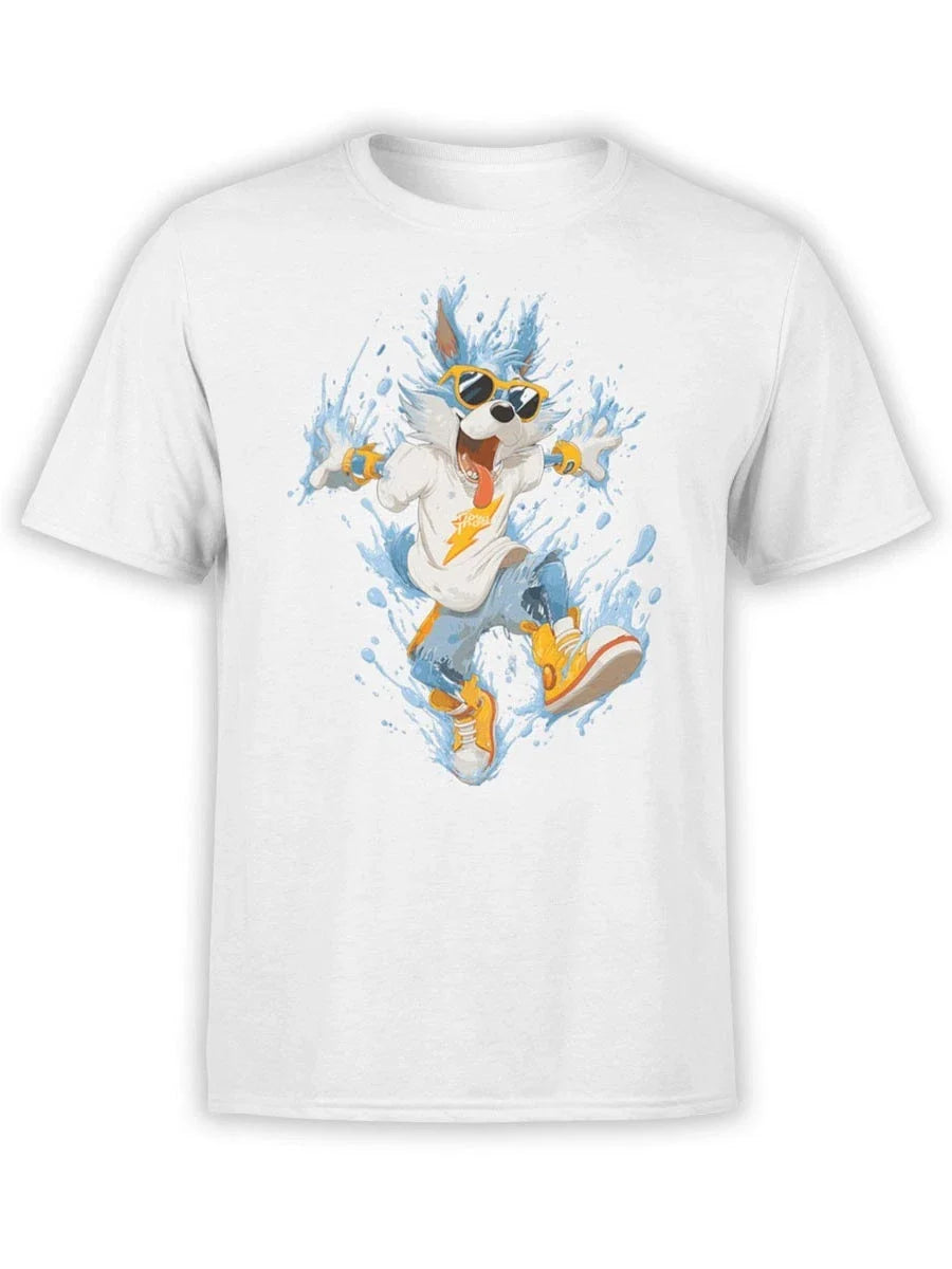 FANTUCCI Splash Pup T-Shirt | Funny Dog Tee | Unisex Unisex T-shirt, Sweatshirt, Hoodie, Long Sleeve Tee - T-Shirt, Sweatshirt, Hoodie