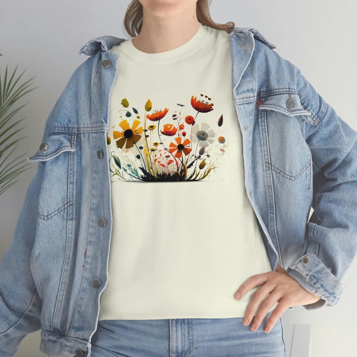 Lovely Spring Flowers Cute Boho Wildflower Plant Lover Tee Unisex T-shirt, Sweatshirt, Hoodie, Long Sleeve Tee - T-Shirt, Sweatshirt, Hoodie